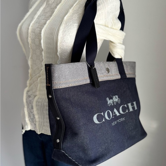 Coach Dark Blue Canvas Tote
(Listing #14) - Picture 11 of 11